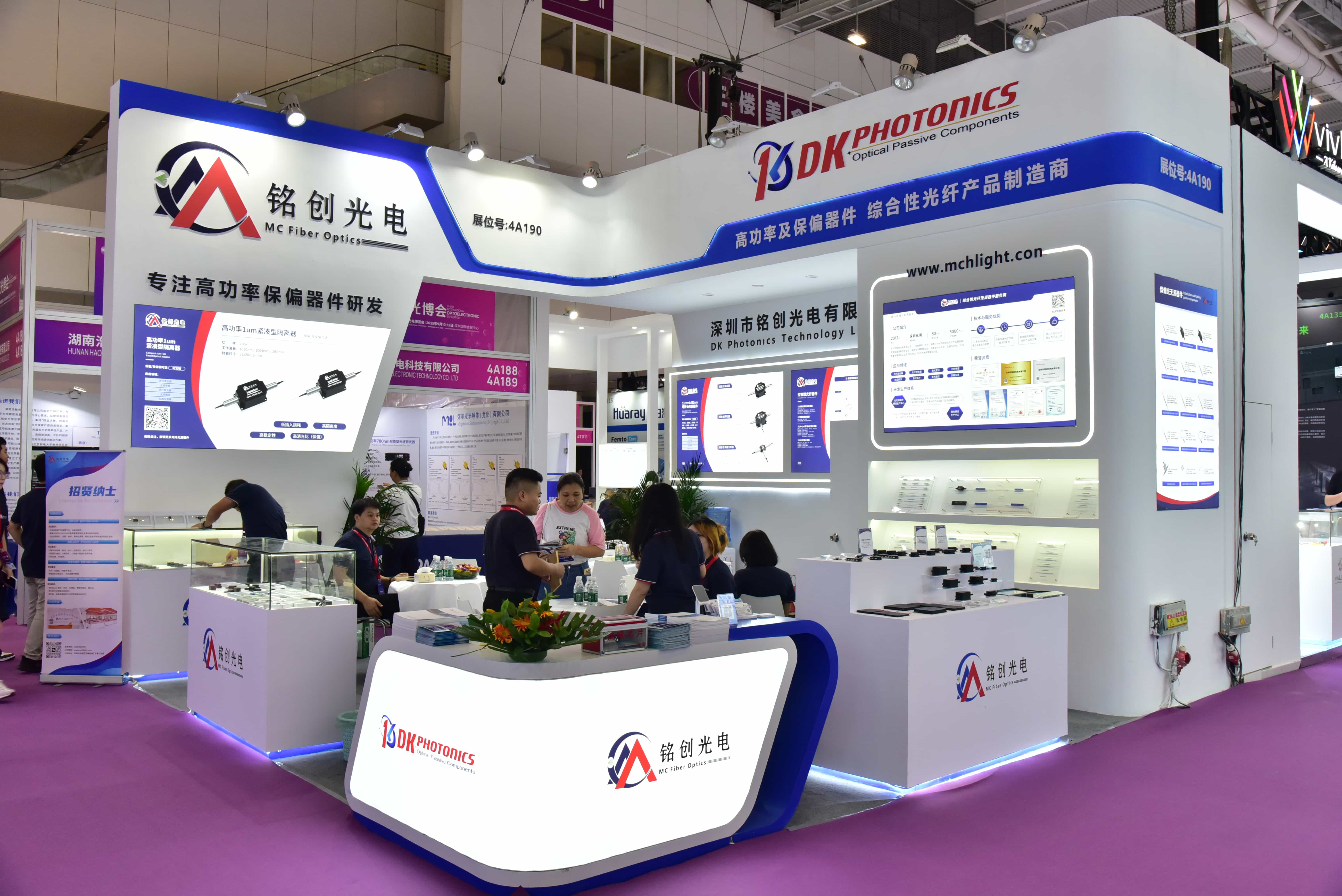 展會回顧丨銘創光電2025深圳光博會圓滿收官
